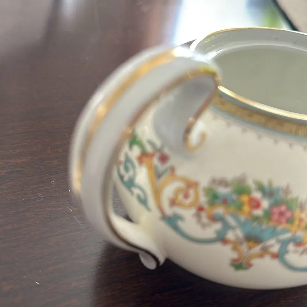 AYNSLEY Henley Lidded Sugar Bowl Sucrier